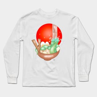 Snake ramen Long Sleeve T-Shirt